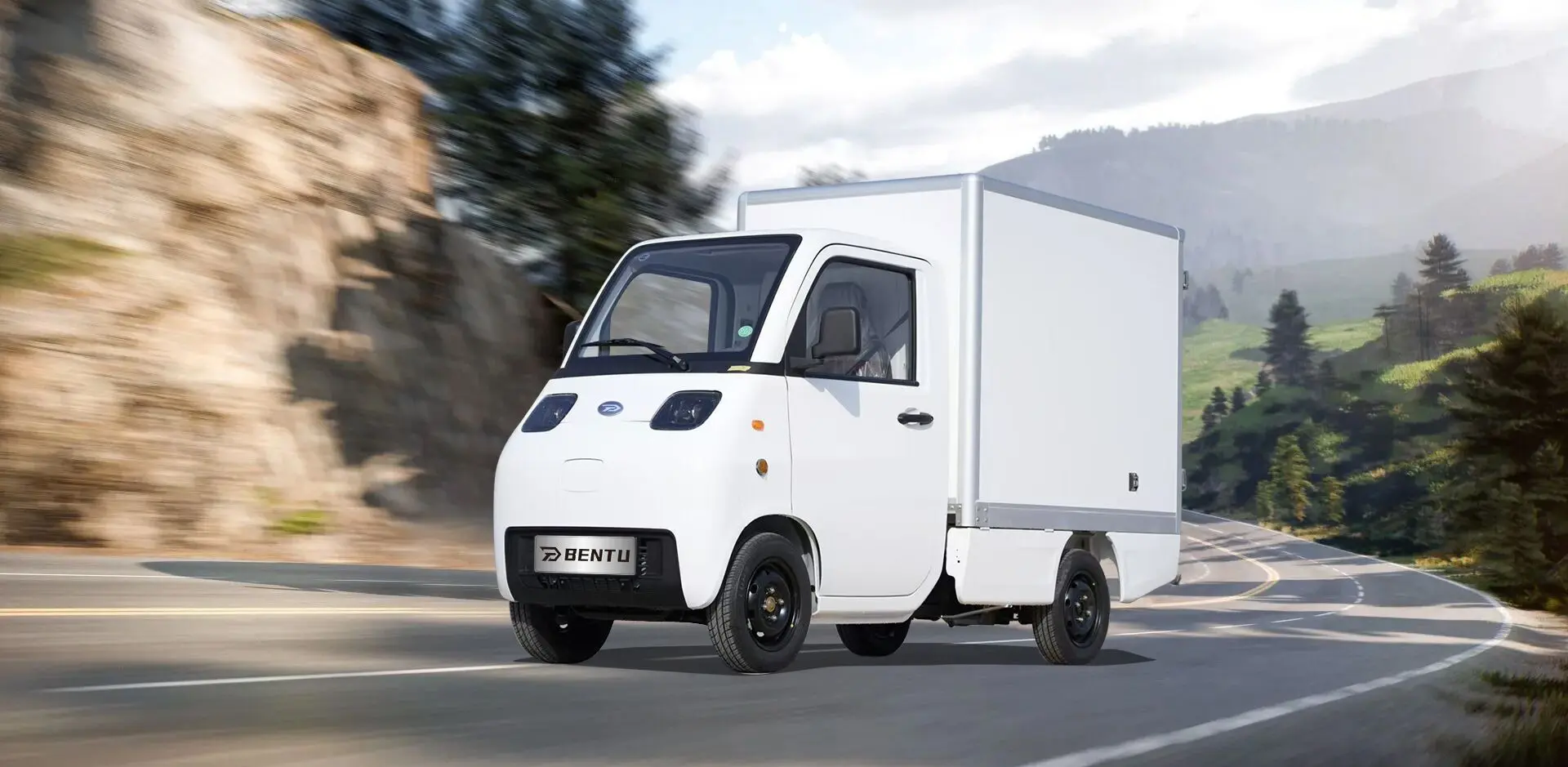 China EEC Mini Electric Vehicle Food Delivery Box 3KW Factory China EEC Mini Electric Vehicle Food Delivery Box 3KW Factory